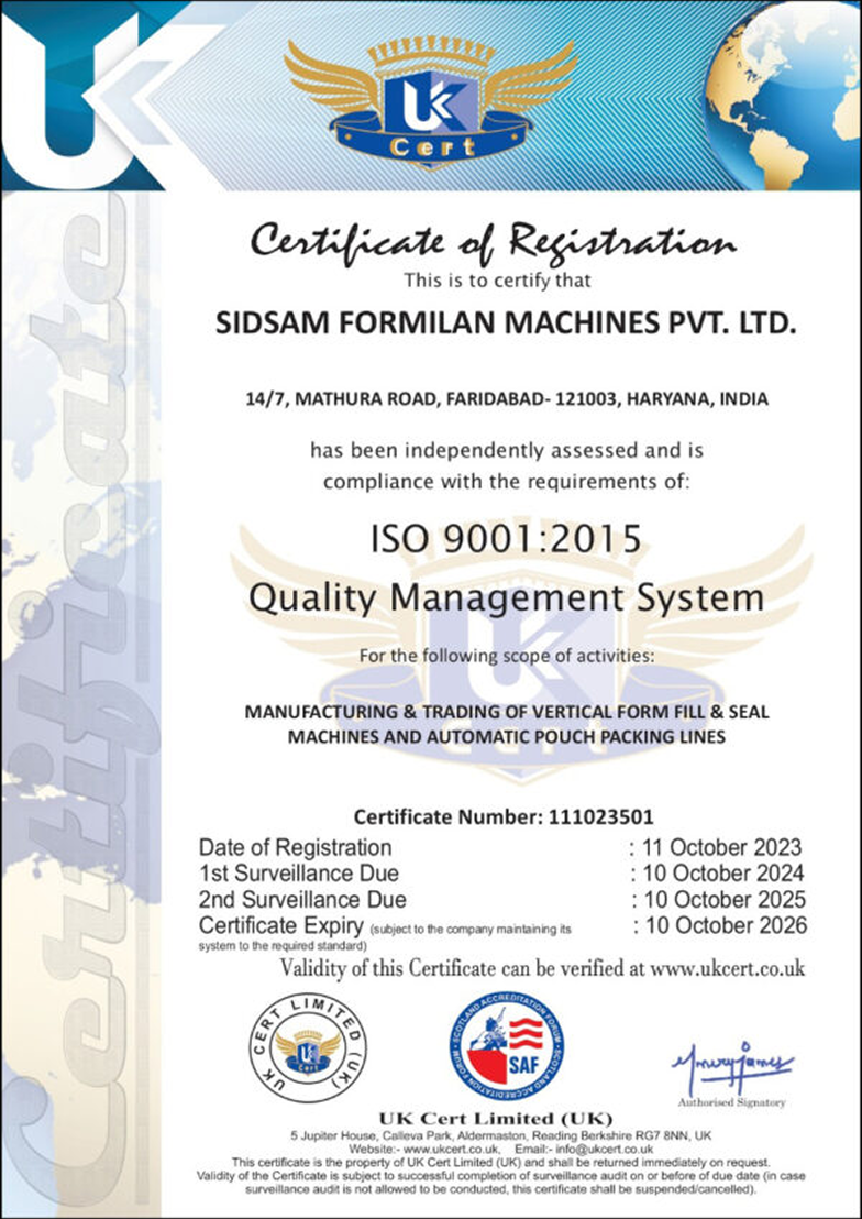 ISO 9001 Certified