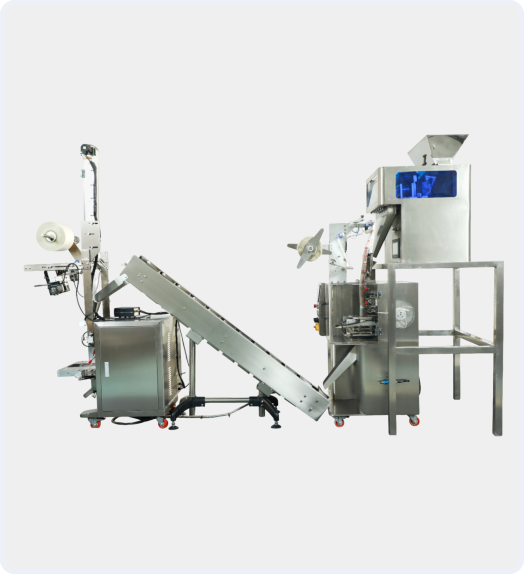 Pyramid Tea Bag Packing Machine with Outer Sachet