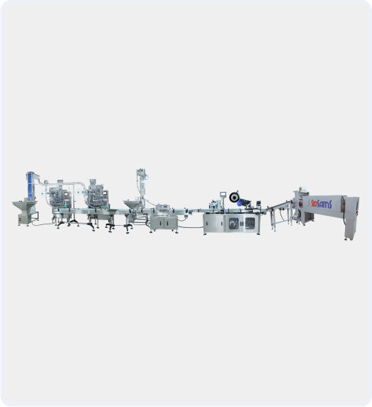 Automatic Nicotine / Caffeine / Tobacco Snus Packing Plant for Cans